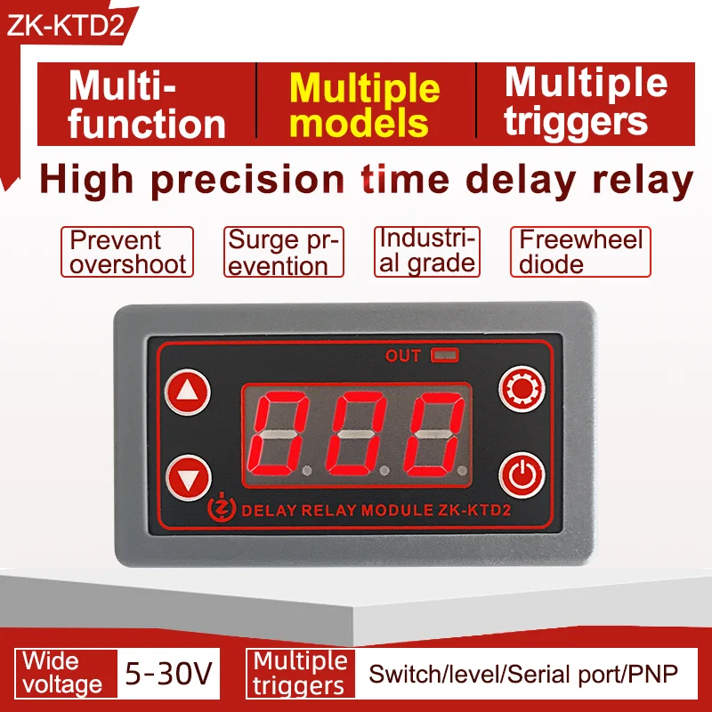 Aideepen Time delay relay module