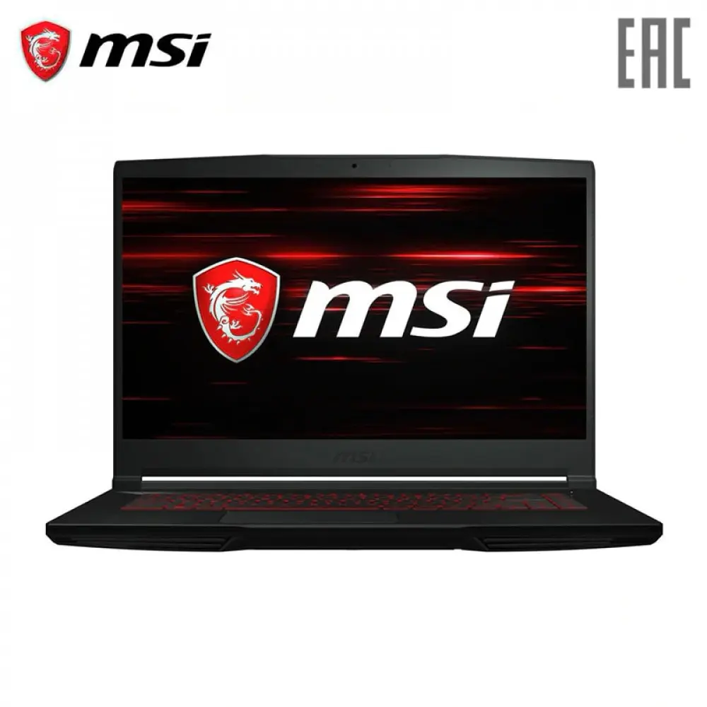 Игровой ноутбук MSI GF63 9SCXR-615XRU 15.6" FHD IPS/Core i5 9300H/16GB/256GB SSD/GTX 1650 MAX-Q 4GB/DOS Black (9S7-16R412-615) -