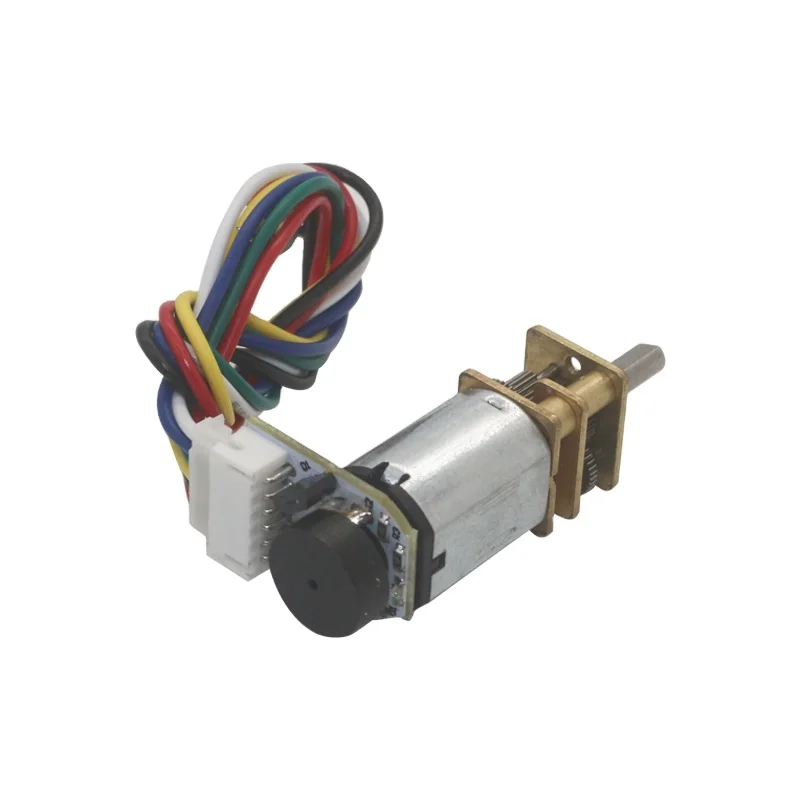 JGA12-N20B High Speed Micro 6v DC Gear Encoder Motor 12v Toque Low Noise N20 with gearbox hall sensor encoder 7PPR | Обустройство