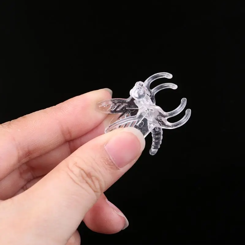 4-Claw Plant Clips Orchid Flowers Support Clamps Climbing Vine Stem Clamp Dragonfly Shape Tied Bundle Branch Garden Dropship - купить по