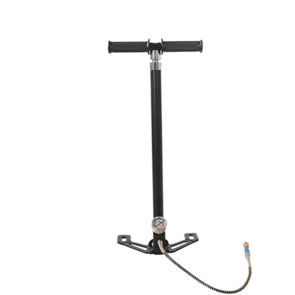 4 Stage High Pressure PCP Pump Four Hand Operated Air 30mpa 4500psi HPA Tank Hunting Car Bicycle Refilling | Обустройство дома