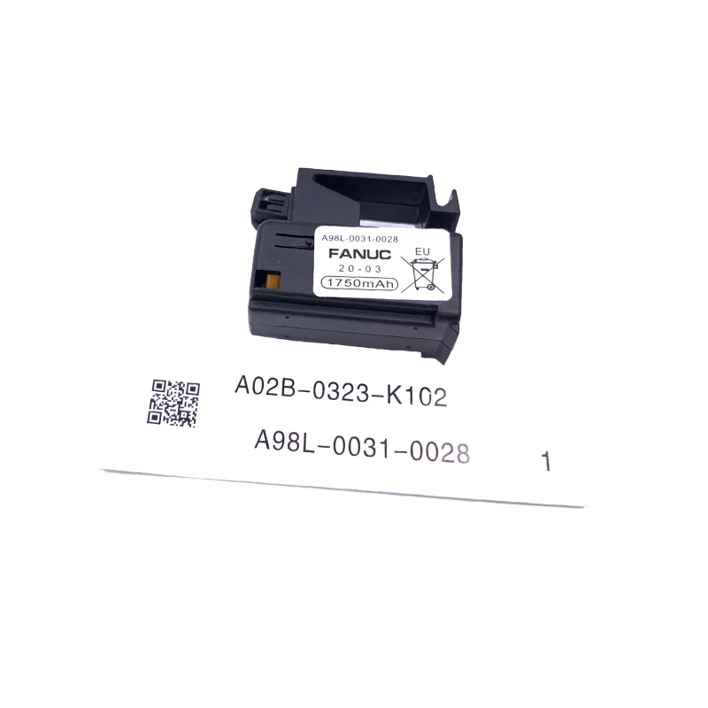 Новый аккумулятор FANUC A02B-0323-K102 A98L-0031-0028 1750 мАч 3 в батареи для ПЛК-устройств |