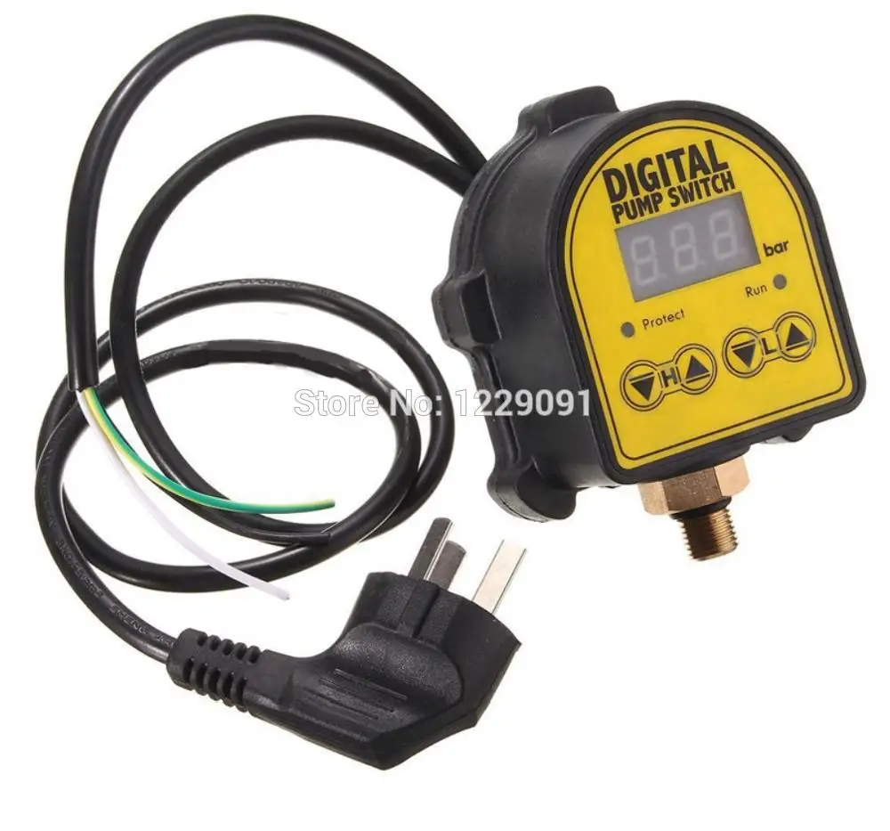 intelligent pressure Switch digital pump switch Eletronic Pressure Controller For Water Pump Automatic On/Off | Обустройство дома