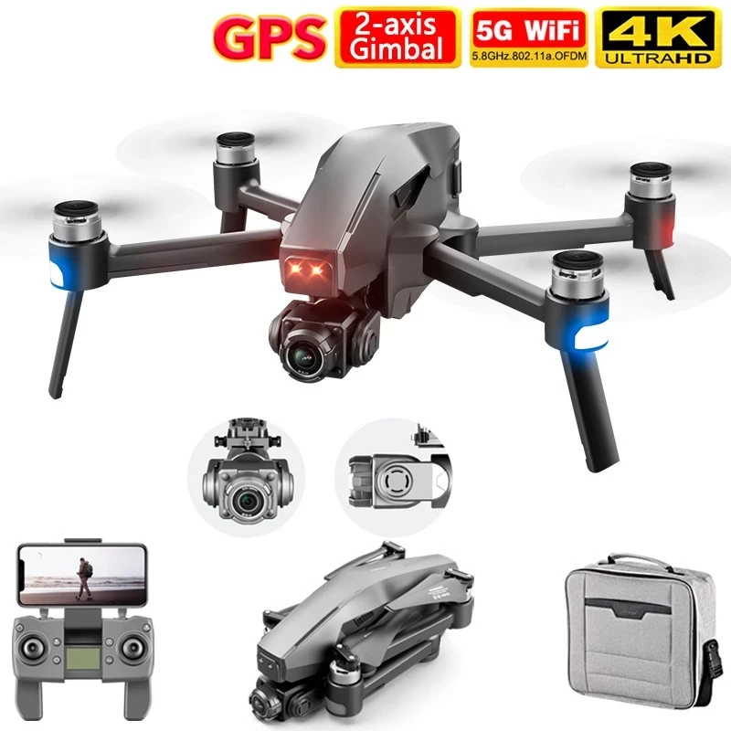 2021 M1 Pro GPS Дрон 4K 6K HD Механическая 2 осевая Карданная камера стандартная система