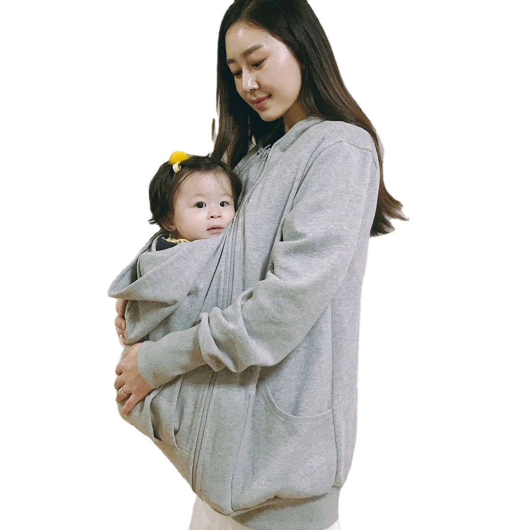 Men/Women Maternity Kangaroo Hooded Sweatshirt for Baby Carrier Sling | Мать и ребенок