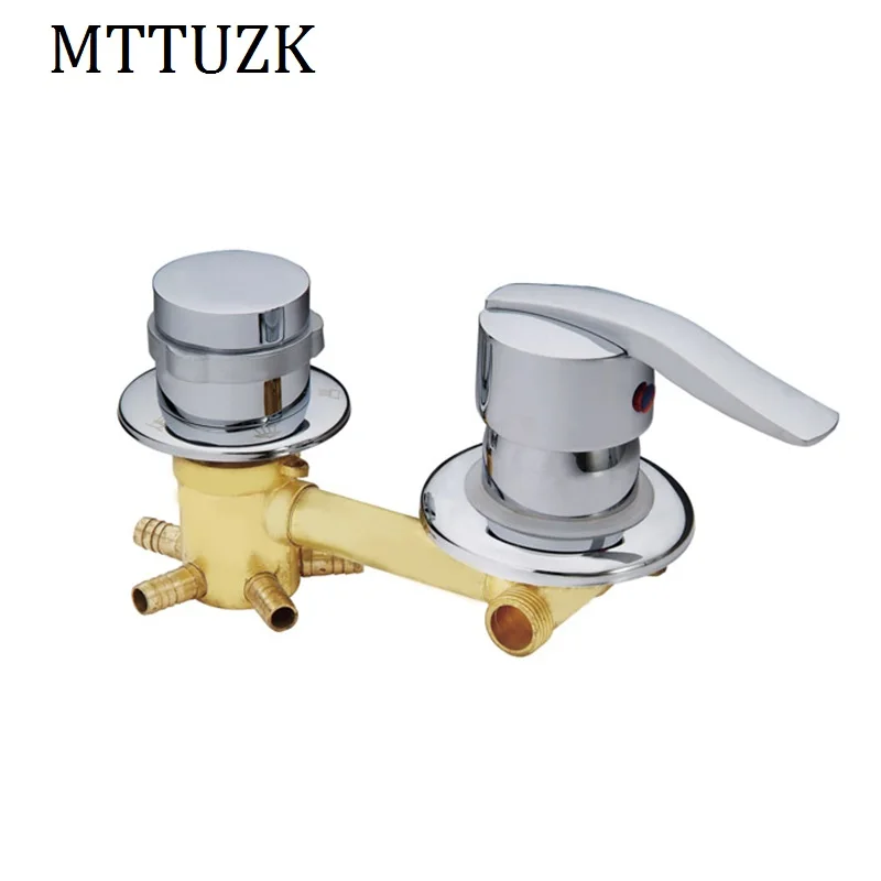 MTTUZK настенный 2/3/4/5 способов выхода воды латунный смеситель для душа винт или