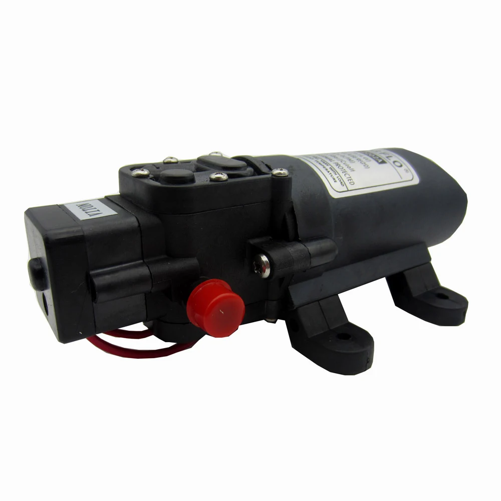 DC 12 V 2LPM внутренний самовсасывающий мембранный насос 55PSI Электрический водяной