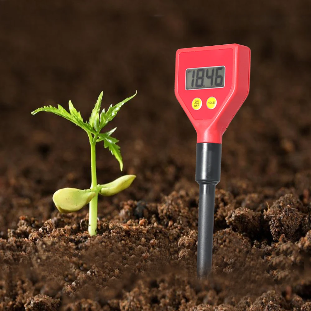 Portable Soil Moisture Tester pH with LCD Display PH-98103 Digital Meter | PH Meters