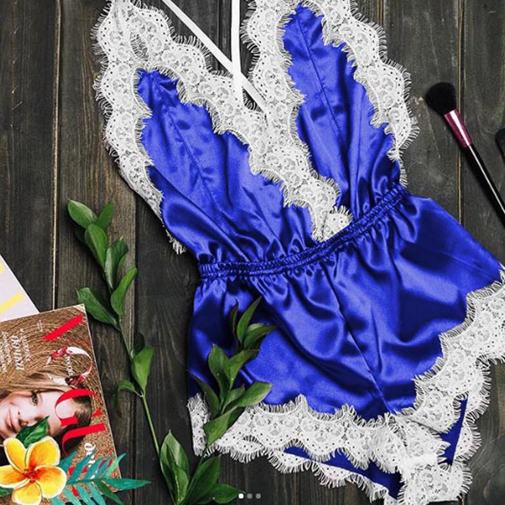 Для женщин леди сексуальное женское белье кружево Babydoll стринги с медвежонком