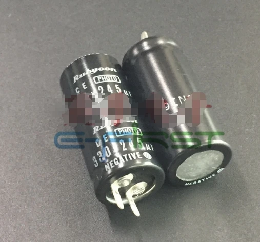 Low esr 330v 245 мкФ photo флэш-конденсатор 16*35 мм