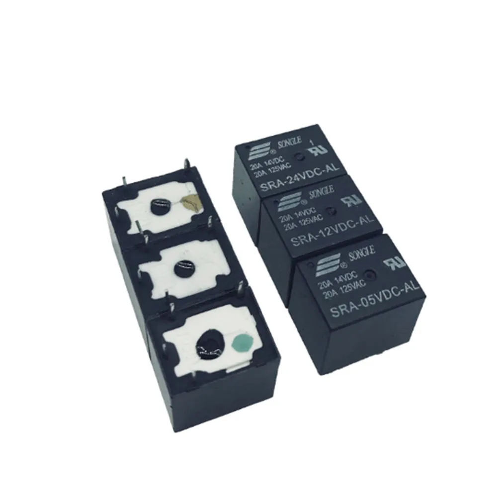 5 шт. автомобильные реле SRA-05VDC-AL SRA-12VDC-AL SRA-24VDC-AL в 12 В 24 20A T74 4PIN оптовая цена