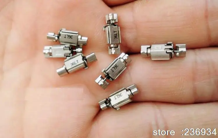Микро-вибрирующий двигатель постоянного тока double1.5V-3V 3*4mm осцилляторные