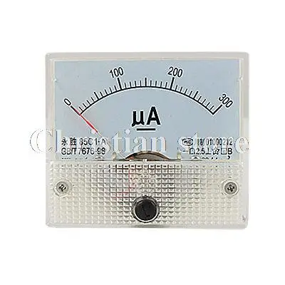 Аналоговый панельный амперметр постоянного тока 0-300 мА 85C1-A w винты - купить по