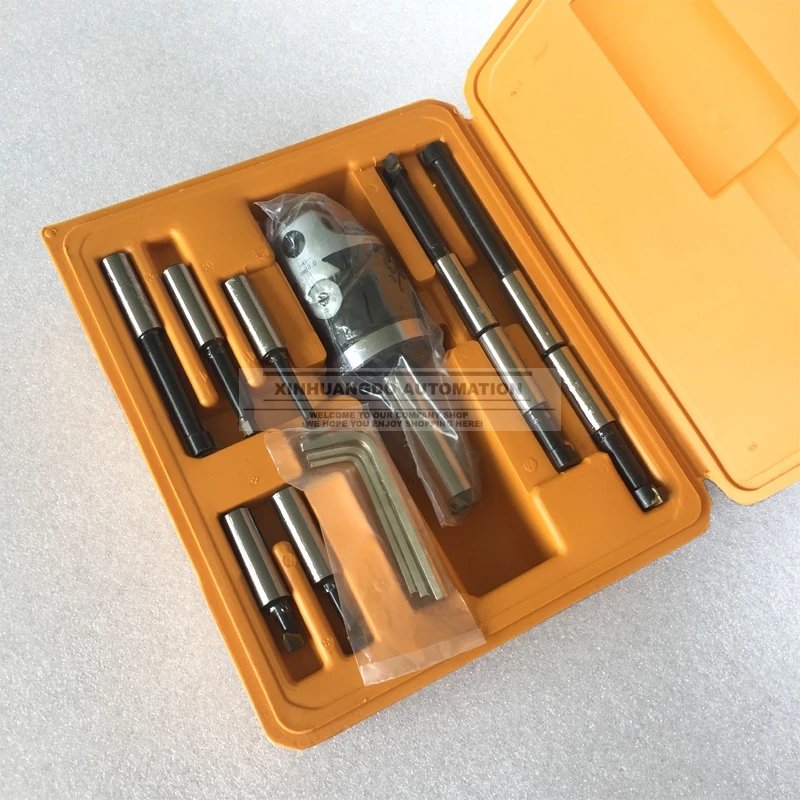 MT2 M10 Arbor F1 -12 50mm boring head and 9pcs 12mm bars set | Инструменты