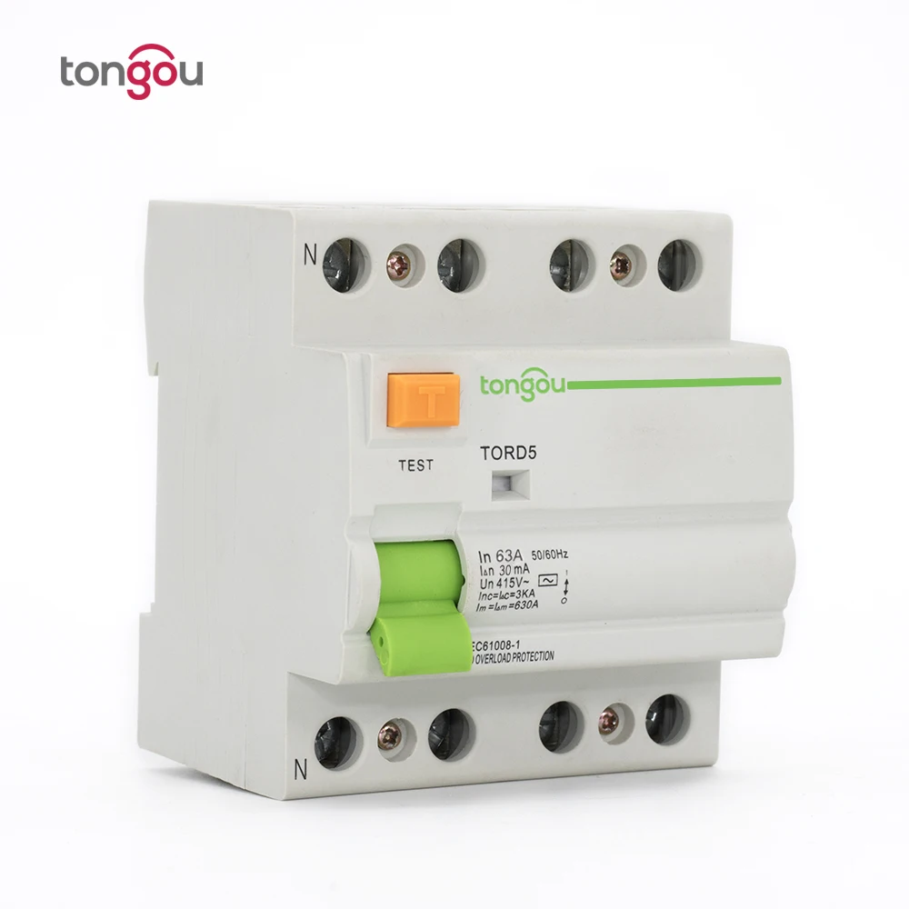 4 P AC 63A 30mA 110 В ~ 240 остаточный ток выключателя RCCB RCD | Строительство и ремонт