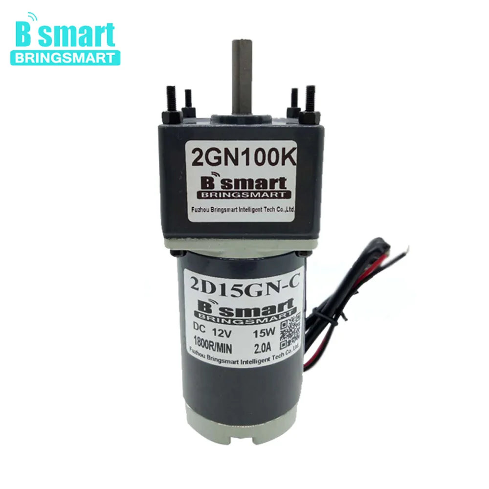 Электродвигатель Bringsmart 2D15GN-24 12 В 24 постоянного тока 15 Вт Реверсивный с