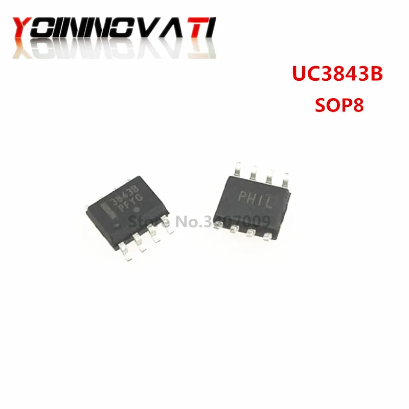 5 шт./лот UC3843B UC3843 3843 SMD Chip SOP8 оптовая продажа электроника