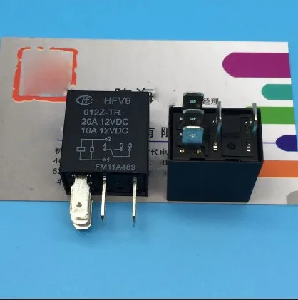НОВОЕ АВТОМОБИЛЬНОЕ реле HFV6 012Z-TR HFV6-012Z-TR 20A 12VDC 5PIN