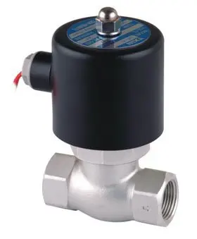 1-1/2 ''из нержавеющей стали Паровой Соленоидный клапан PTFE US-50 DC12V DC24V AC110V или AC220V
