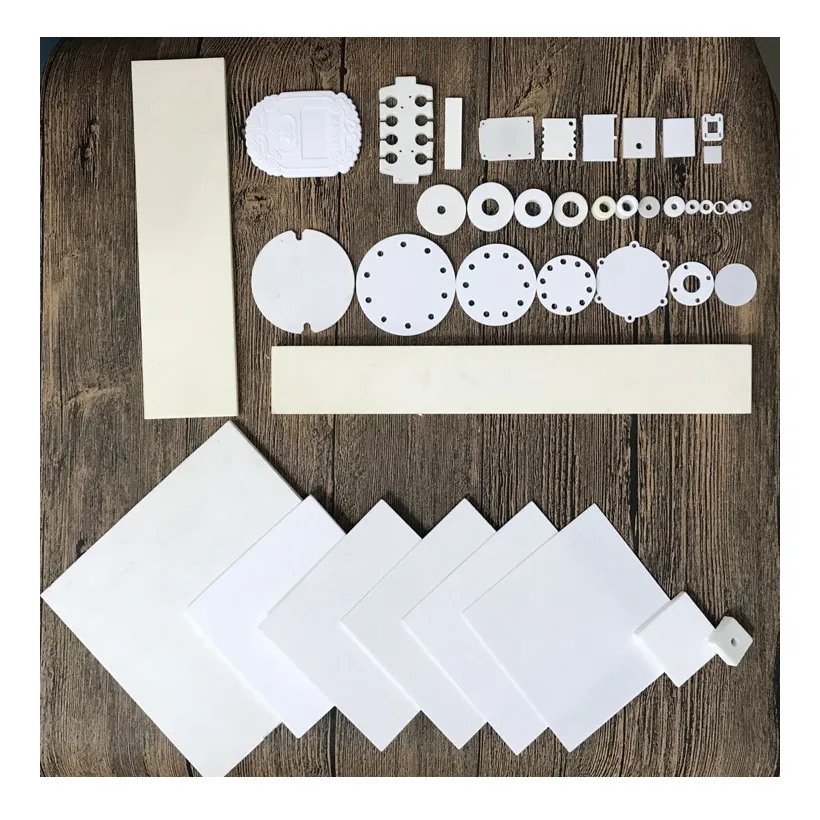99.5%Al2O3 High Wearable Circular Corundum Plate 30*9*1mm/Alumina Ceramic Round Substrate/Wear-Resisting Sheet | Обустройство дома