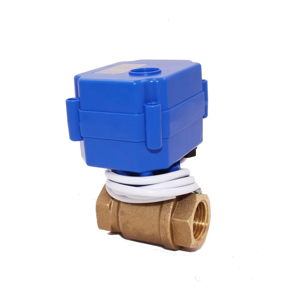 DN8 DN10 DN15 DN20 DN25 CWX-15N brass bsp automatic on off electric ball valve for water | Обустройство дома