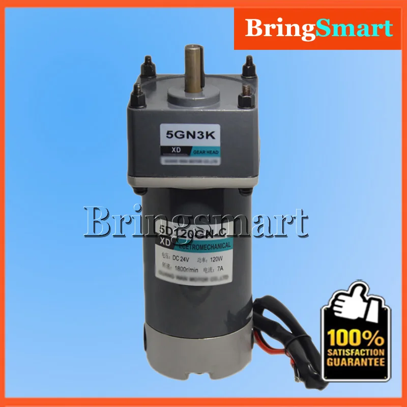 5D120GN C DC 12 вольт постоянный магнит мотор 24V Низкая Скорость Регулируемая скорость