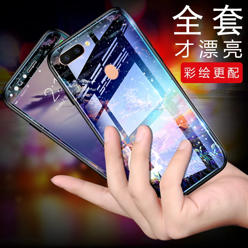 COCOSE для OPPO R11 R11plus R11Splus корпусе ТПУ тяжелых случаях телефон Экран протектор HD