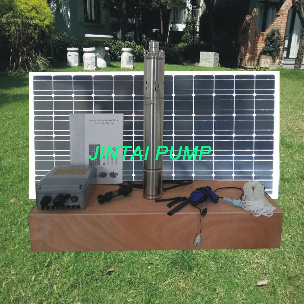 Гарантия 2 года 24 в 210 вт комплект водяного насоса на солнечной батарее|solar water pump