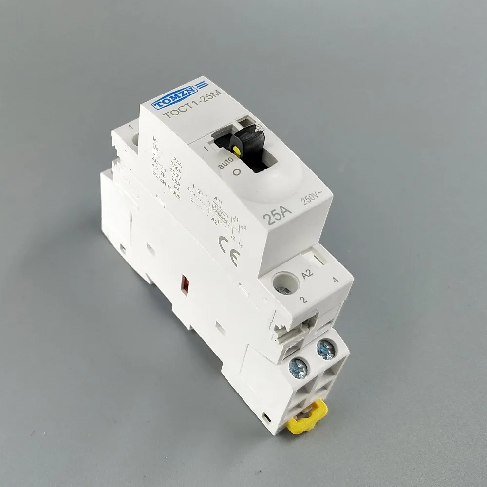 Контактор TOMZN TOCT1-25M 2P 25А 230В