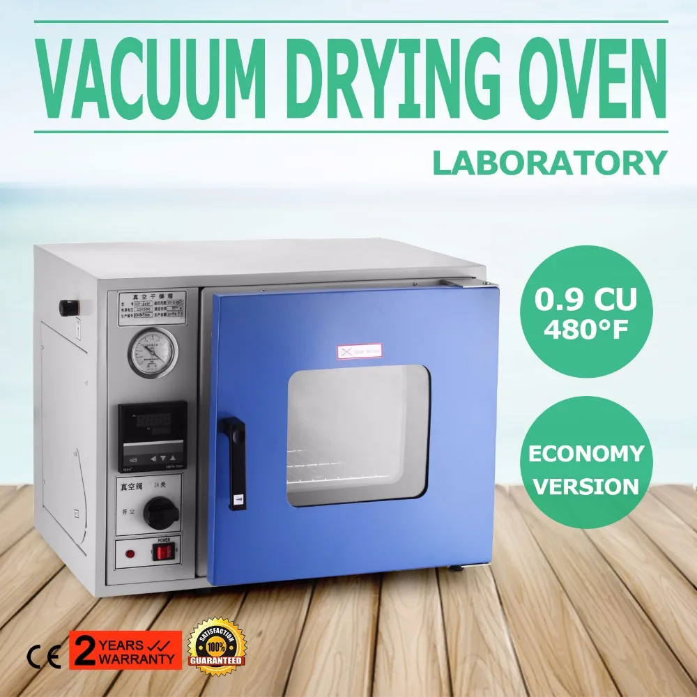 0.9Cu Ft 480 °F лабораторная вакуумная воздушная сушильная печь с конвекцией