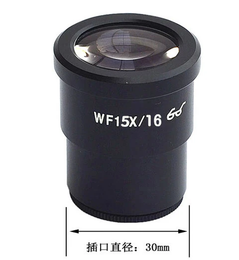 1 шт. WF15X 16 мм высокий Eyepiont окуляр объектив для школы лабораторный стерео