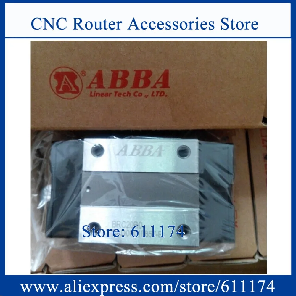 Original Taiwan ABBA Linear bearings BRS25B slider block BRC25U0 Square blocks BRC25UO | Guides