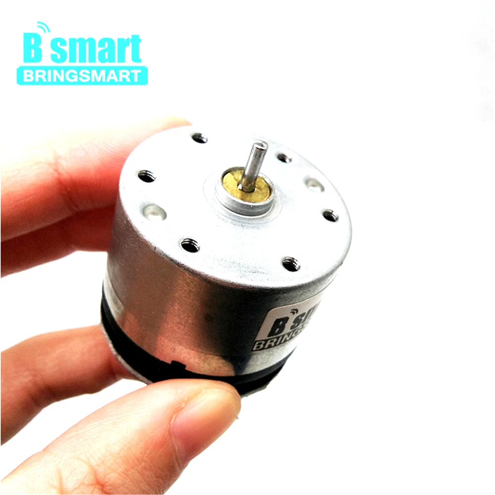 Bringsmart RK-520B 12В хорошее качество DC мотор углеродная щетка с кодировщиком 10000 об/мин