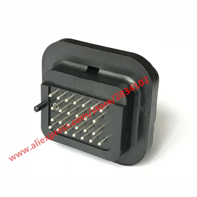 5 Sets TE Connectivity AMP 26 Pin Straight PCB Sockek ECU Male Connector 6437288-6 1437288-6 | Connectors
