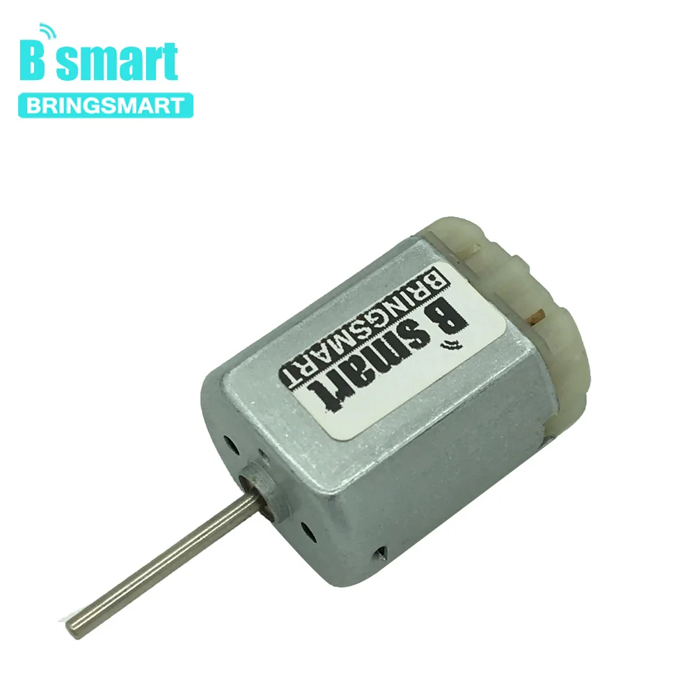 Bringsmart FC280SC 12v DC мотор высокая скорость вал низкий уровень шума электромотор 22 мм