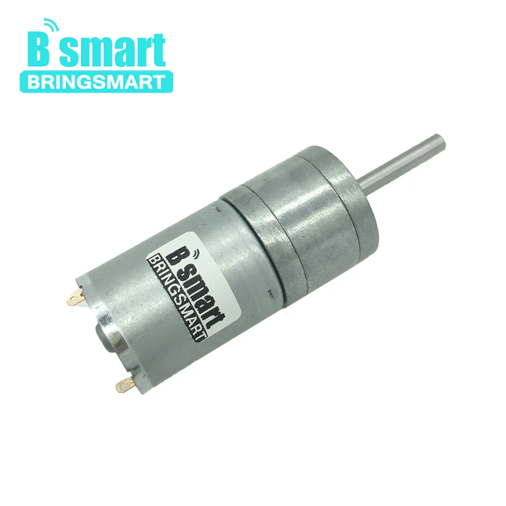 Bringsmart GA25 370 электродвигатель постоянного тока 6 24 В D образный 25 мм длинный вал