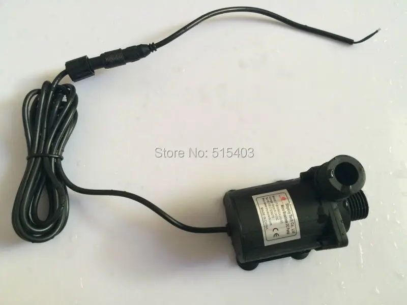 24V солнечный циркуляционный насос 1 шт макс лифт 5 м поток 1100LPH погружной низкий