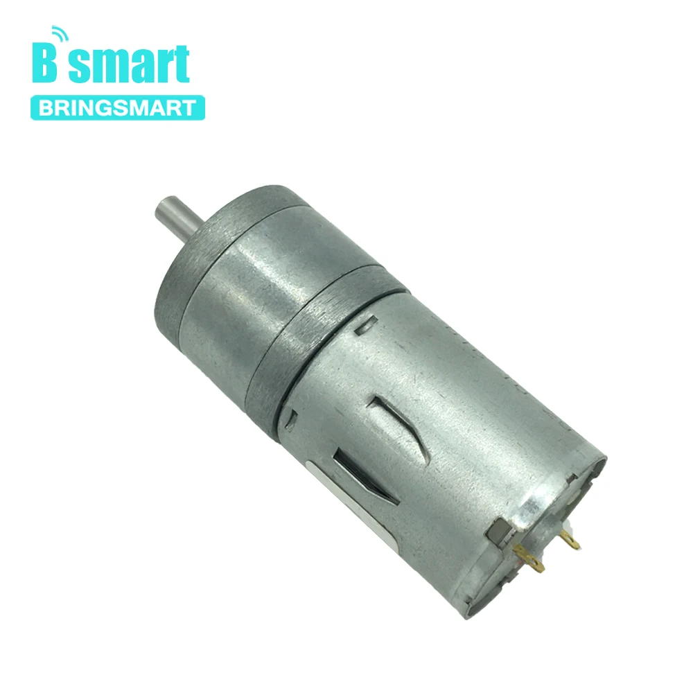 Bringsmart мотор редуктор 12 В постоянного тока микро низкая скорость редукция