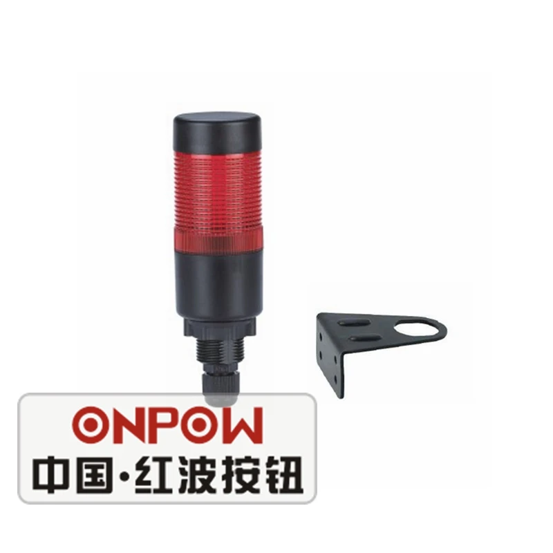 Промышленный предупреждающий светильник ONPOW 40 мм красный зеленый желтый 24 В/220 В