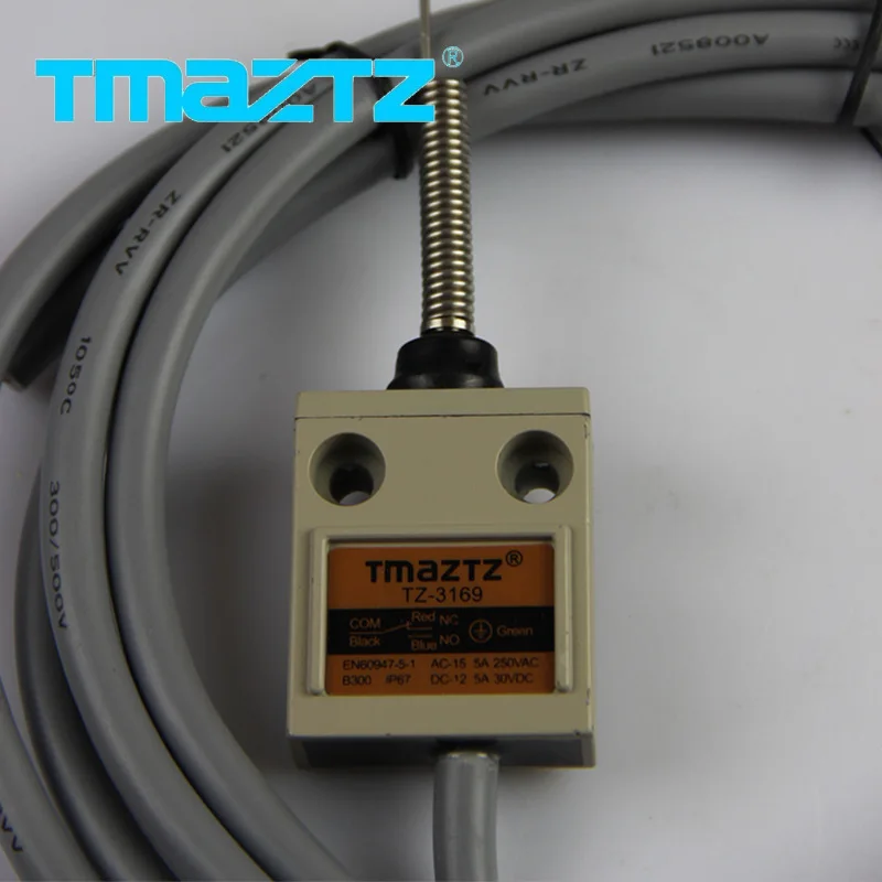 Предельный выключатель с микропромежутком Genuine Sons TZ-3169, промышленное управление, маленький, водонепроницаемый.