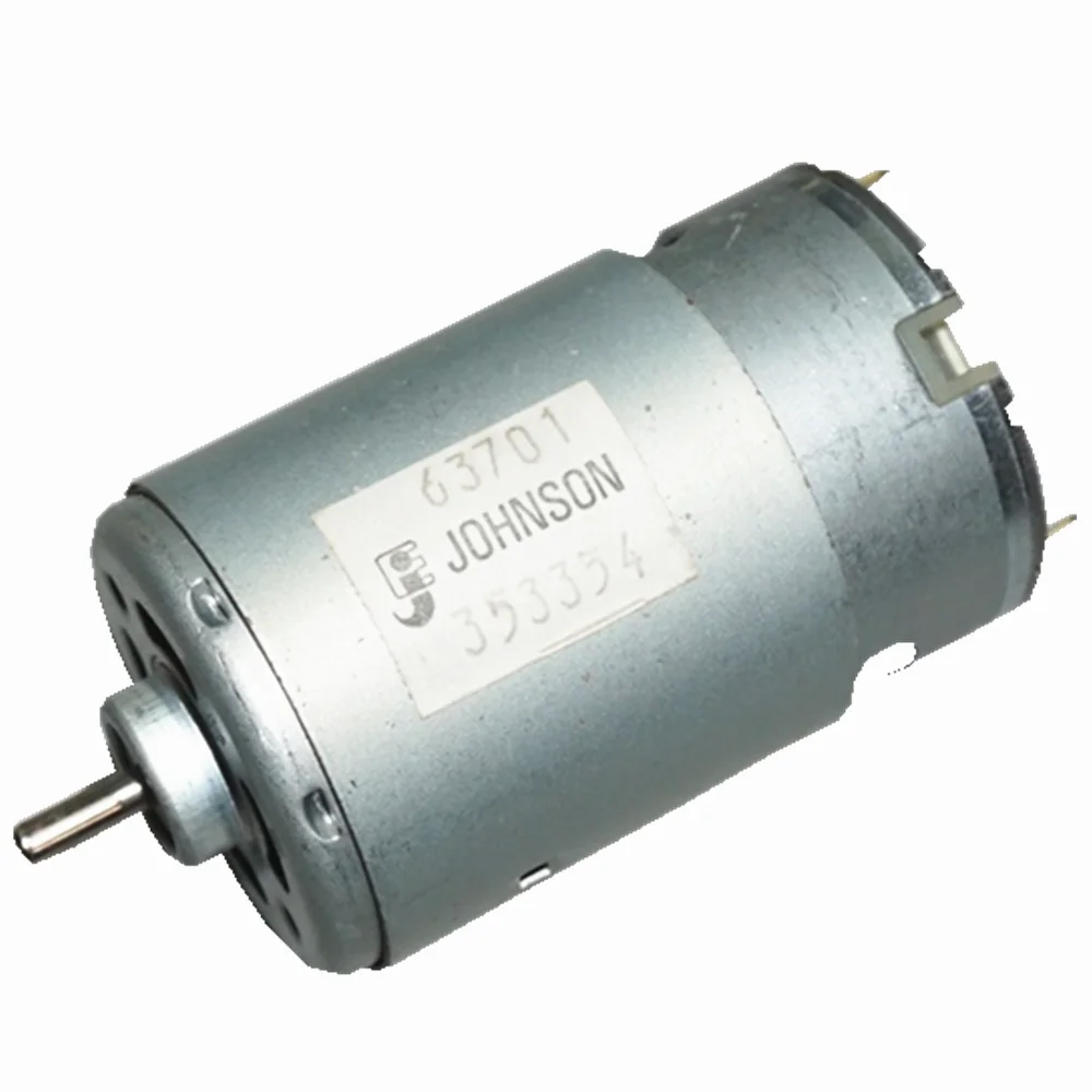 Двигатель JOHNSON RS-550 электрический постоянного тока 9.6V 6V-12V 22400 об/мин высокоскоростной силовой 3.17 мм вал инструмент для сверления модель игрушечной машины.