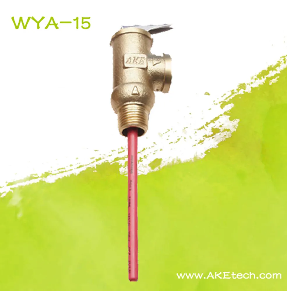 Предохранительный клапан 90 AKE DN15 G1/2 "WYA-15-0.5Mpa-90 ℃ предохранительный температуры