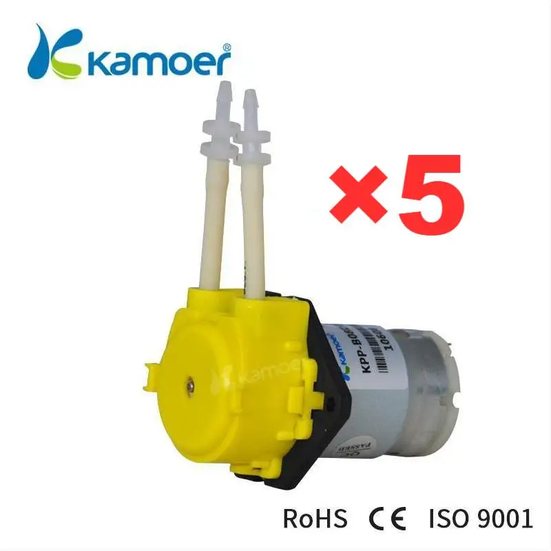 Kamoer NKP 6V/12V/24V маленький перистальтический насос с BPT трубчатым перистальтическим
