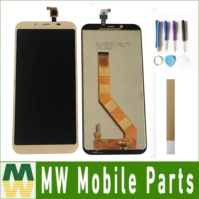 For Hisense F17 Pro LCD Display Touch Screen Sensor Glass Digiziter assembly Gold Color With Tools & Tape |