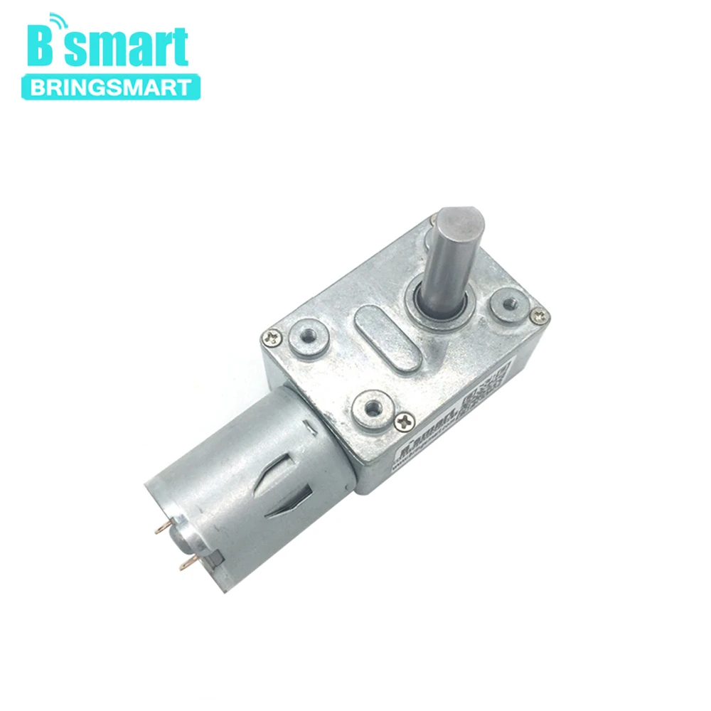 JGY-370 г. червячный двигатель постоянного тока Bringsmart 6 в 12 В с высоким крутящим
