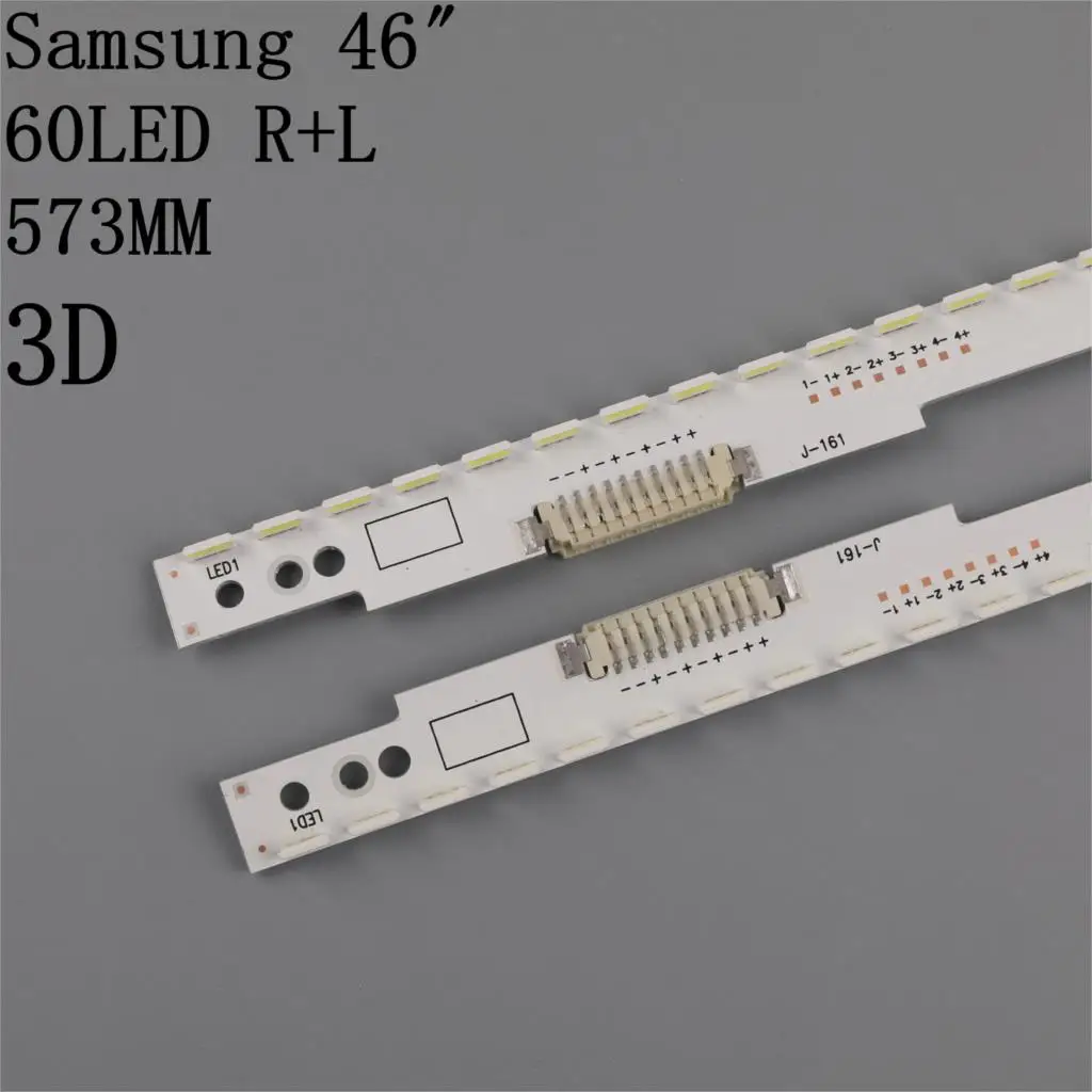 572 мм Светодиодная подсветка 56/60 светодиодов для Samsung 46 дюймов ТВ LTJ460HN06 UA46ES5500R