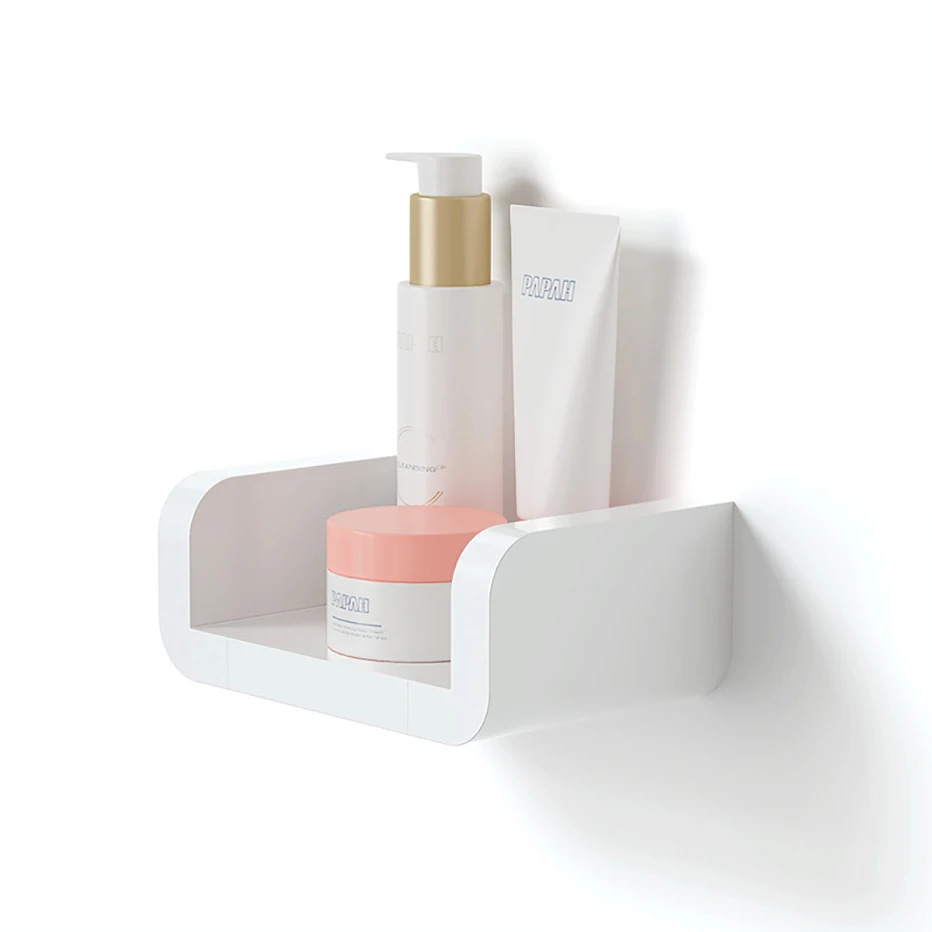 Маленькая полка для хранения ванной комнаты настенный лоток в скандинавском