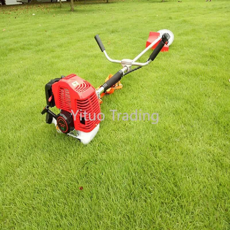 Side-mounted Lawn Mower Small Multi-function Two-stroke Brush Cutter Grass Trimmer Rice Harvester Double Lock Working Head | Инструменты