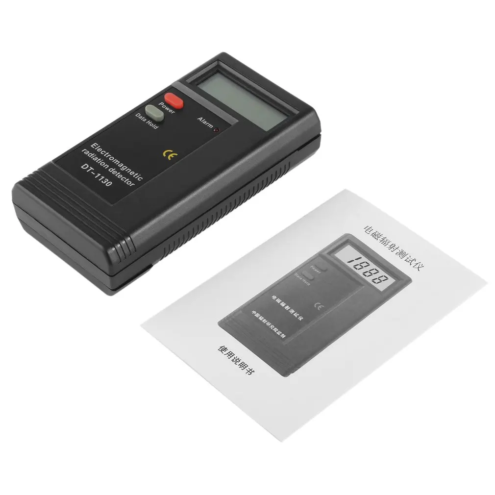 Электромагнитный цифровой детектор излучения с ЖК-дисплеем EMF-метр дозиметр