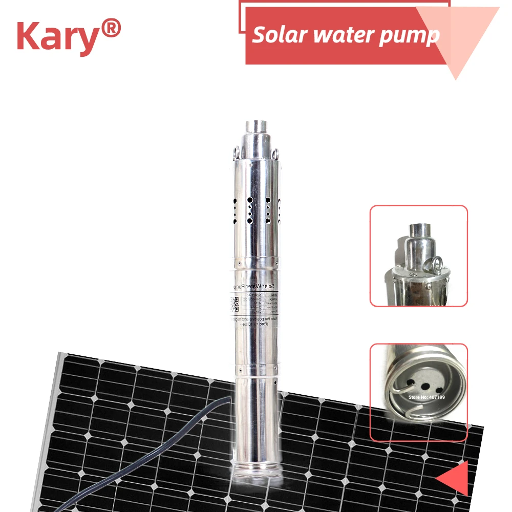 1HP 1.5HP dc 24v лифт 120 м 50л/мин погружной водяной насос демонтаж (части) солнечные